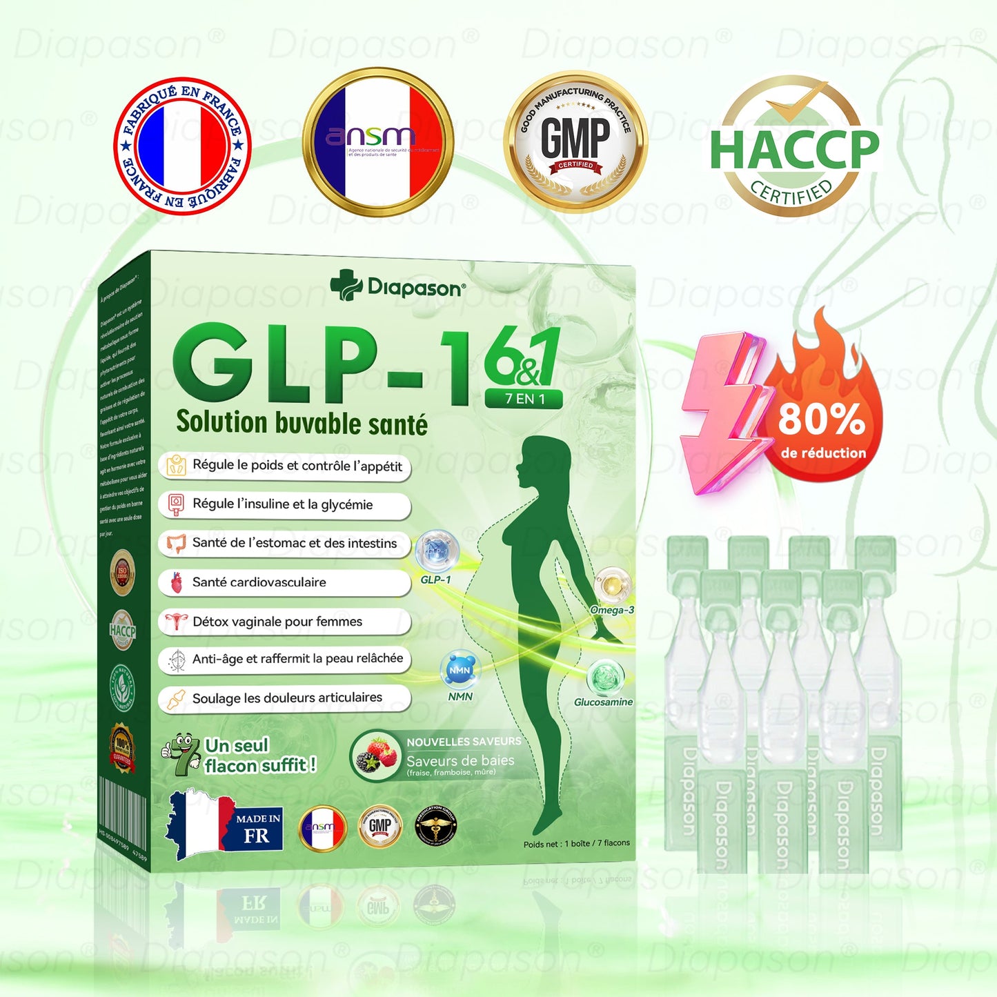 𝐵𝑜𝑢𝑡𝑖𝑞𝑢𝑒 𝑂𝑓𝑓𝑖𝑐𝑖𝑒𝑙𝑙𝑒 |𝐃𝐢𝐚𝐩𝐚𝐬𝐨𝐧® 👨⚕️𝑮𝑳P-1 𝑺𝒆𝒑𝒕 𝒆𝒏 𝑼𝒏 𝑺𝒐𝒍𝒖𝒕𝒊𝒐𝒏 𝒅𝒆 𝑺𝒂𝒏𝒕𝒆́ 𝑮𝒍𝒐𝒃𝒂𝒍𝒆 𝑬𝒏 𝑳𝒊𝒒𝒖𝒊𝒅𝒆 𝑶𝒓𝒂𝒍✅Pour l'obésité, la santé cardiovasculaire, le diabète, l'apnée du sommeil, les problèmes articulaires et bien plus