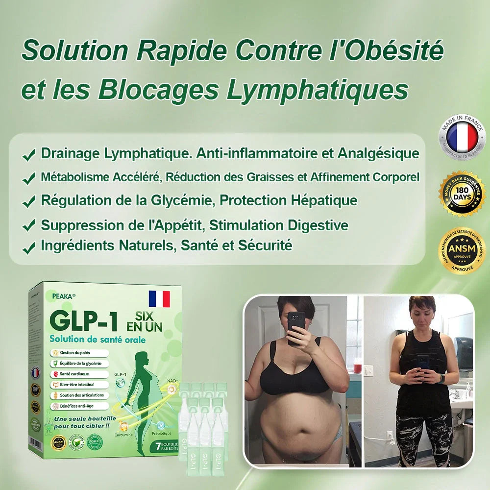 𝐵𝑜𝑢𝑡𝑖𝑞𝑢𝑒 𝑂𝑓𝑓𝑖𝑐𝑖𝑒𝑙𝑙𝑒 |𝐏𝐄𝐀𝐊𝐀®👨‍⚕️𝑮𝑳P-1 𝑺𝒆𝒑𝒕 𝒆𝒏 𝑼𝒏 𝑺𝒐𝒍𝒖𝒕𝒊𝒐𝒏 𝒅𝒆 𝑺𝒂𝒏𝒕𝒆́ 𝑮𝒍𝒐𝒃𝒂𝒍𝒆 𝑬𝒏 𝑳𝒊𝒒𝒖𝒊𝒅𝒆 𝑶𝒓𝒂𝒍✅Pour l'obésité, la santé cardiovasculaire, le diabète, l'apnée du sommeil, les problèmes articulaires et bien plus